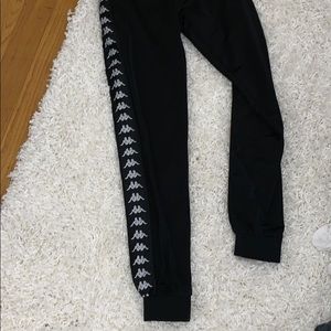 black Kappa joggers (women’s)